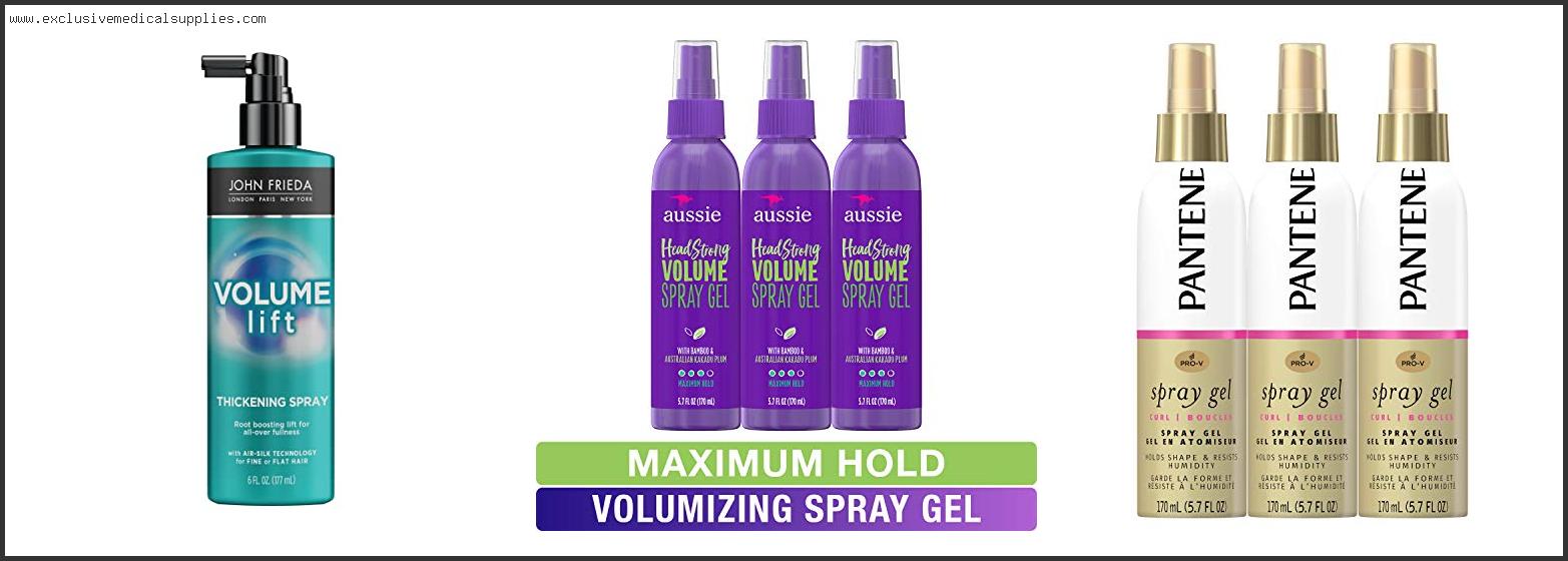 Best Spray Gel For Fine Hair