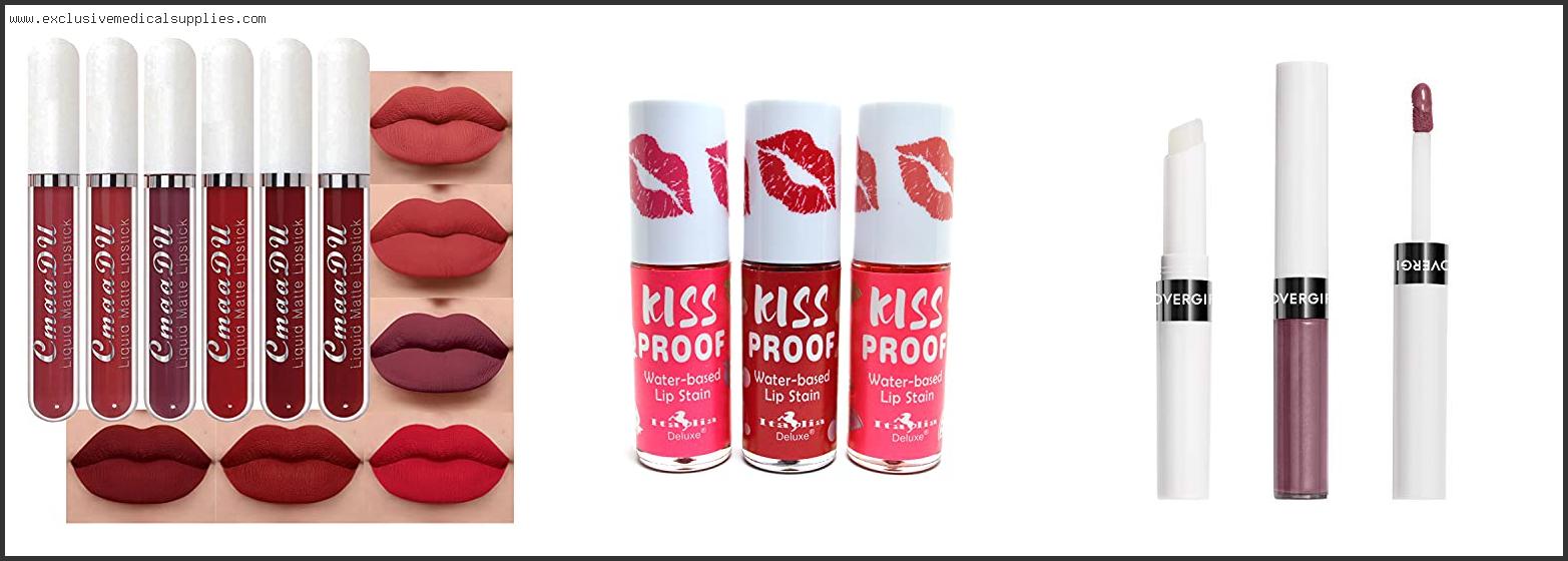 Best Drugstore Kiss Proof Lipstick
