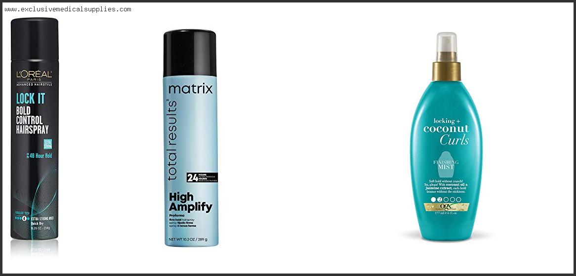 Best Hairspray For Thick Wavy Hair