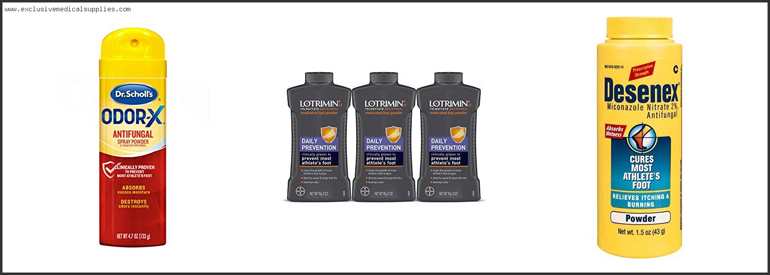 Best Foot Powder For Athlete's Foot