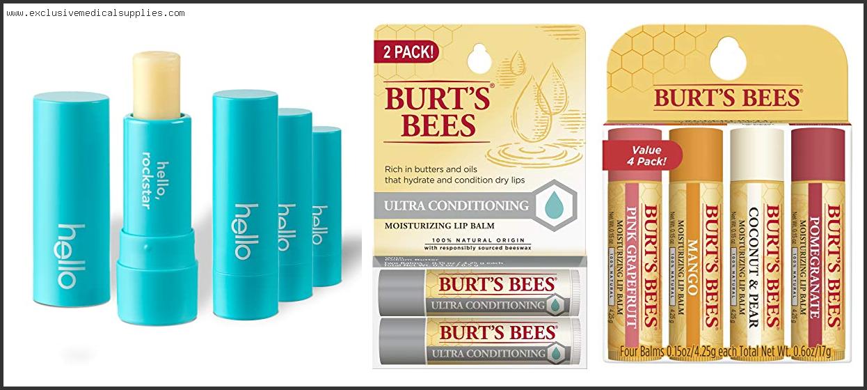 Best Lip Balm Without Petroleum