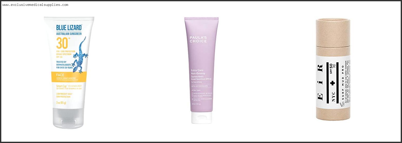 Best Non Chemical Face Sunscreen
