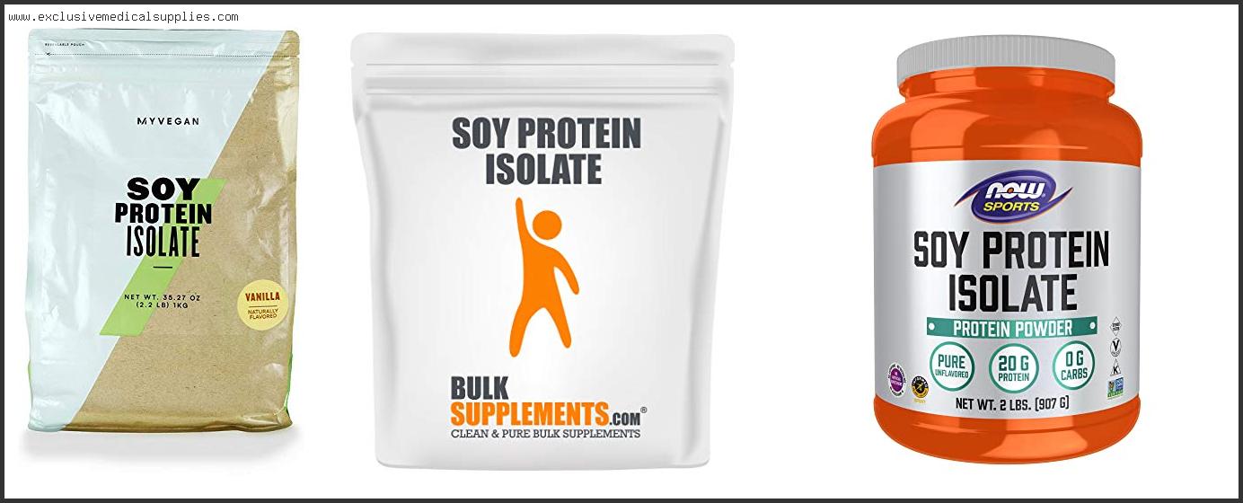 Best Soy Isolate Protein Powder