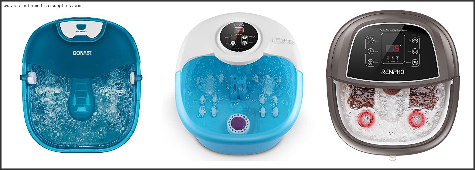 Best Foot Spa With Heat And Massage