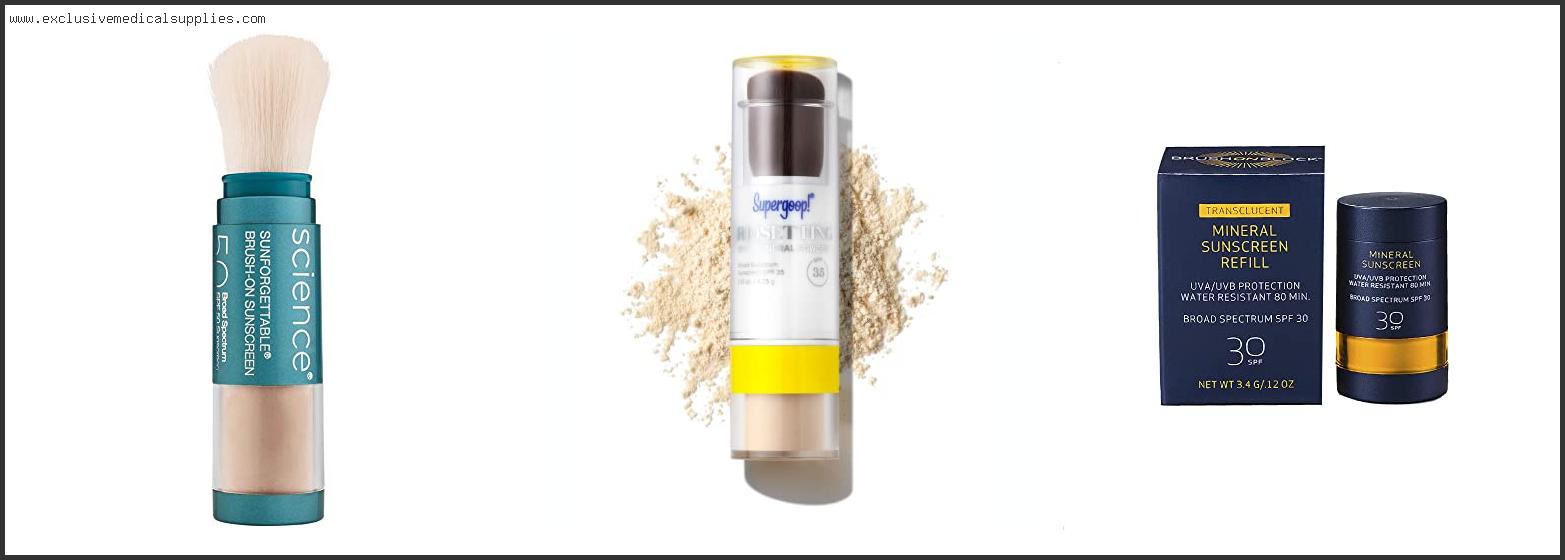 Best Mineral Powder Sunscreen For Face