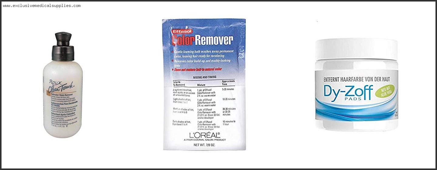 Best Professional Hair Colour Remover