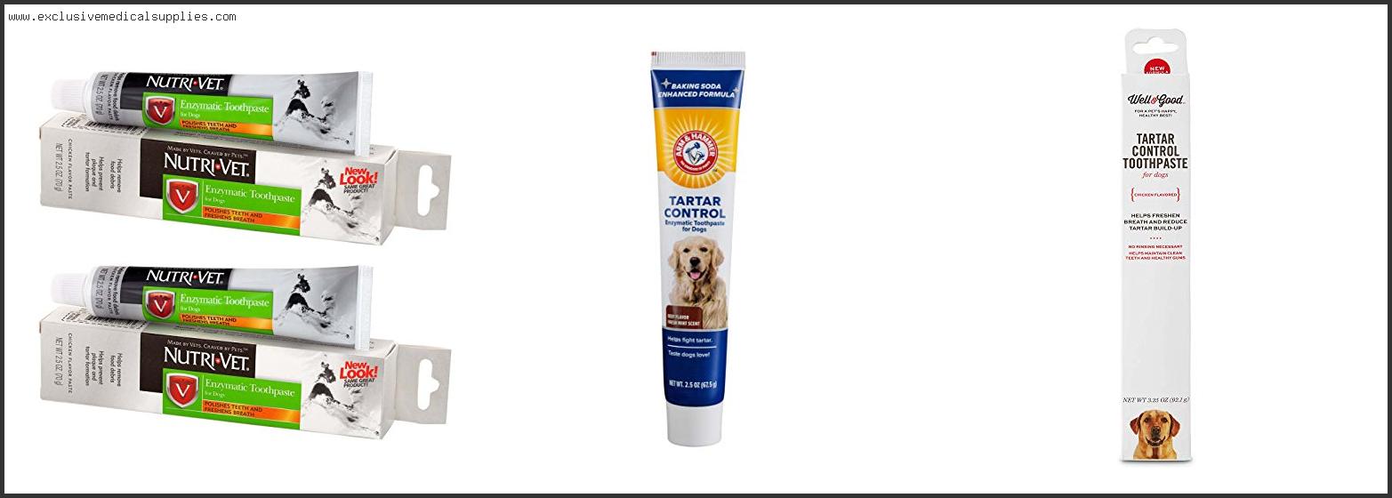 Best Tartar Control Toothpaste For Dogs