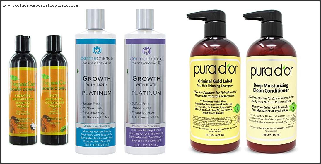 Best Organic Shampoo And Conditioner For Hair Growth