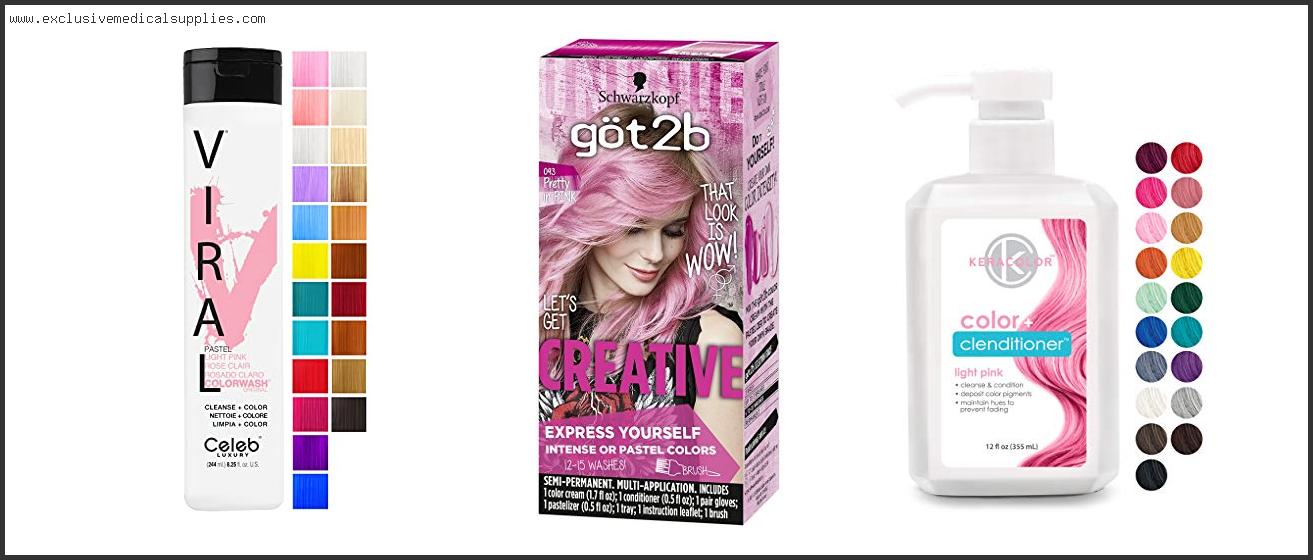 Best Shampoo For Pastel Pink Hair