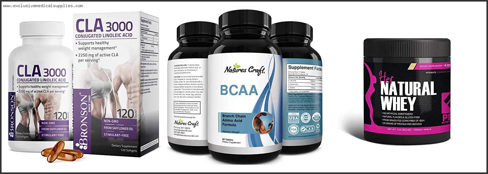 Best Supplements For Women's Weight Loss And Muscle Gain