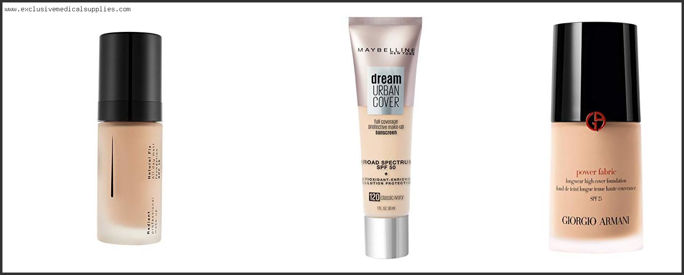 Best Foundation With High Spf