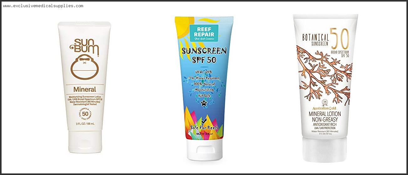 Best Mineral Sunscreen For Swimming