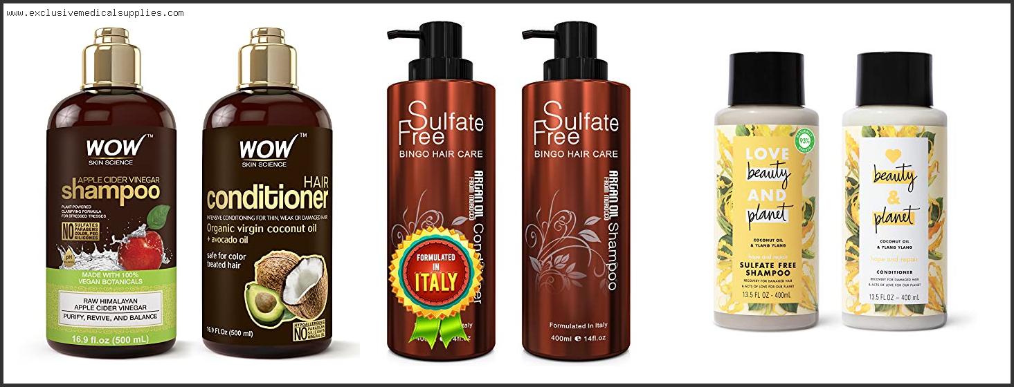 Best Natural Shampoo And Conditioner For Dry Hair