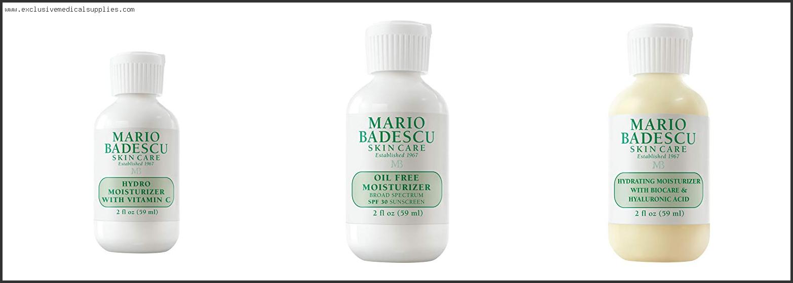 Best Mario Badescu Moisturizer