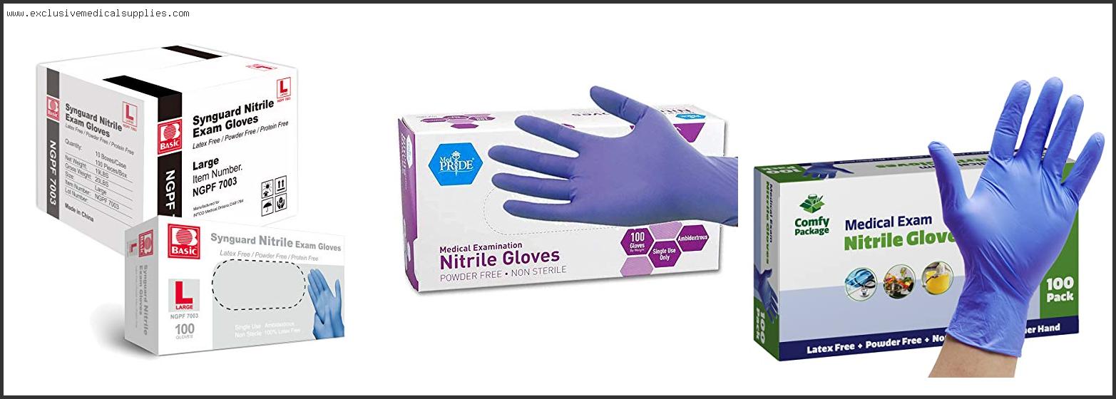 Best Powder Free Nitrile Gloves