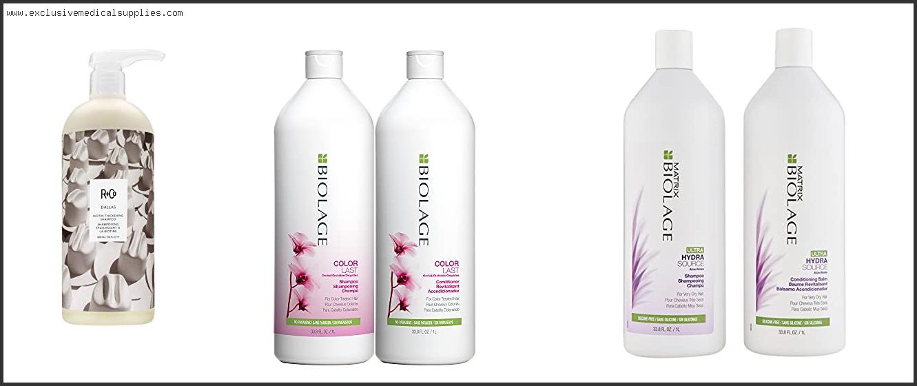Best Shampoo And Conditioner For Hair Over 60