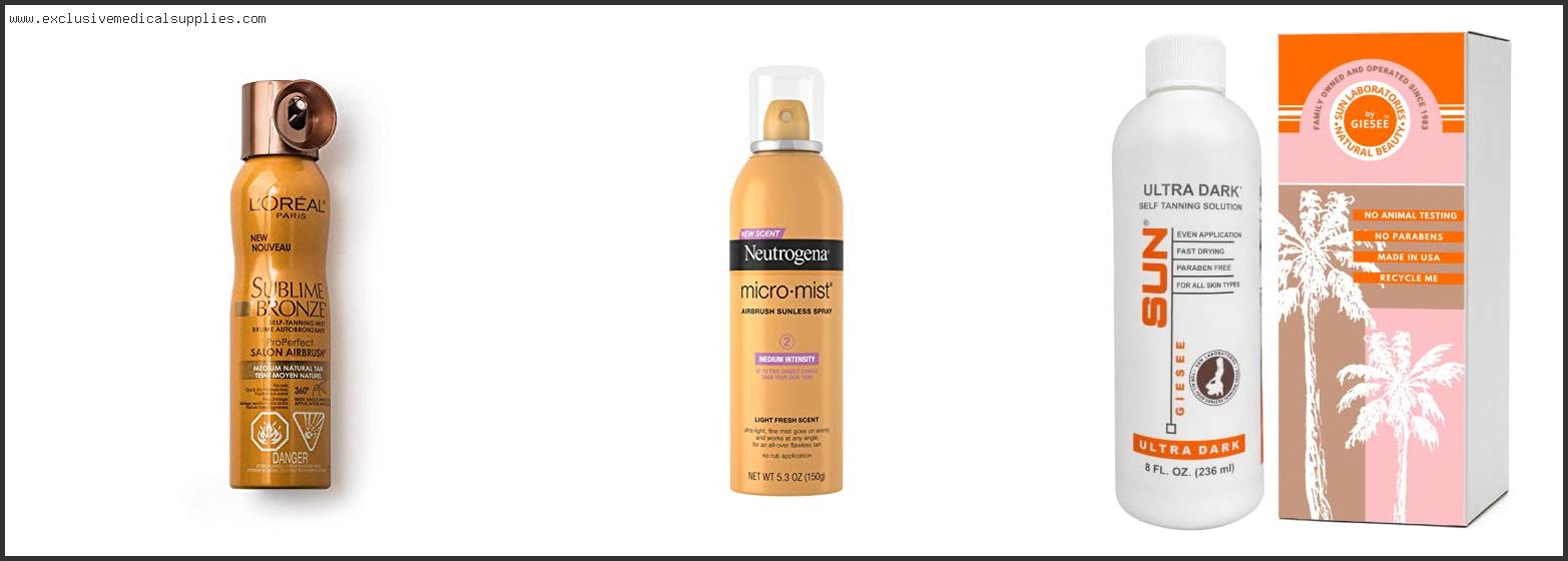 Best Self Tanning Spray For Pale Skin