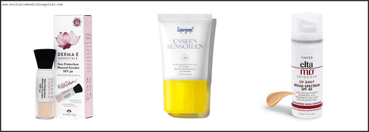 Best Mineral Sunscreen Under Makeup