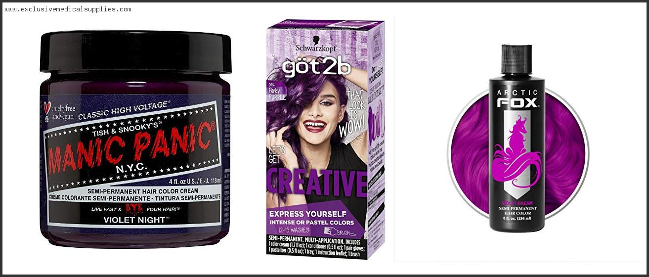 Best Semi Permanent Violet Hair Dye