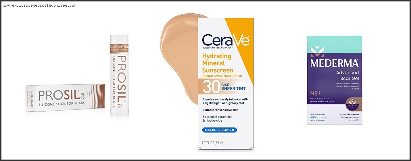 Best Sunscreen For Facial Scars