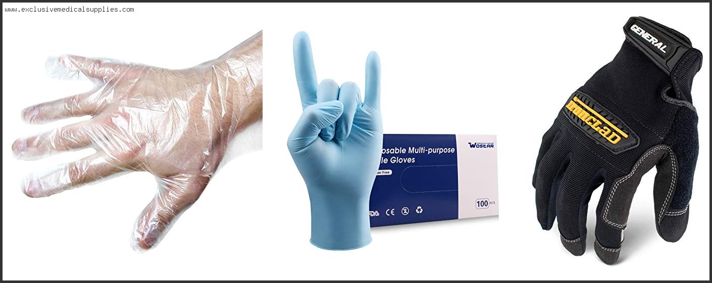 Best Gloves For Sanitation Workers