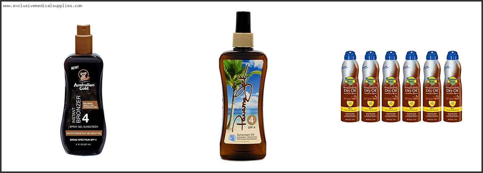 Best Spf 4 Sunscreen