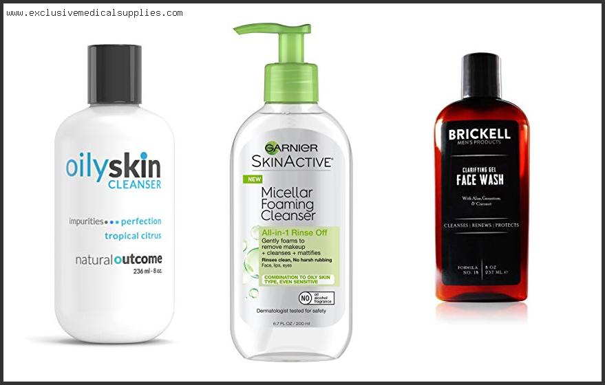 Best Cleansers For Men's Oily Skin