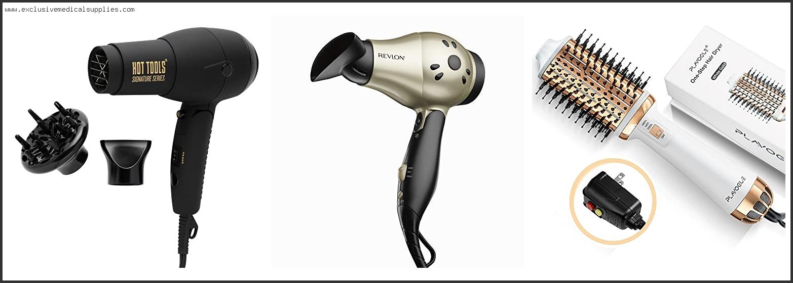 Best Dual Voltage Travel Hair Dryer For Thick Hair