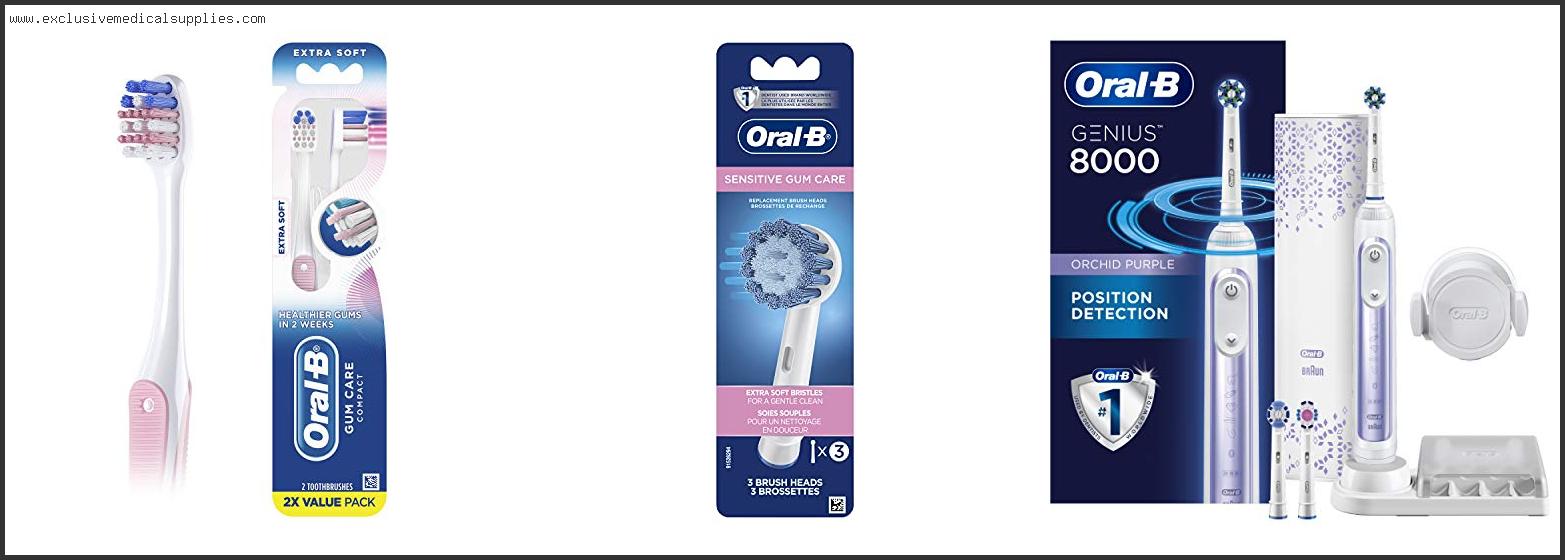 Best Oral B Electric Toothbrush For Receding Gums