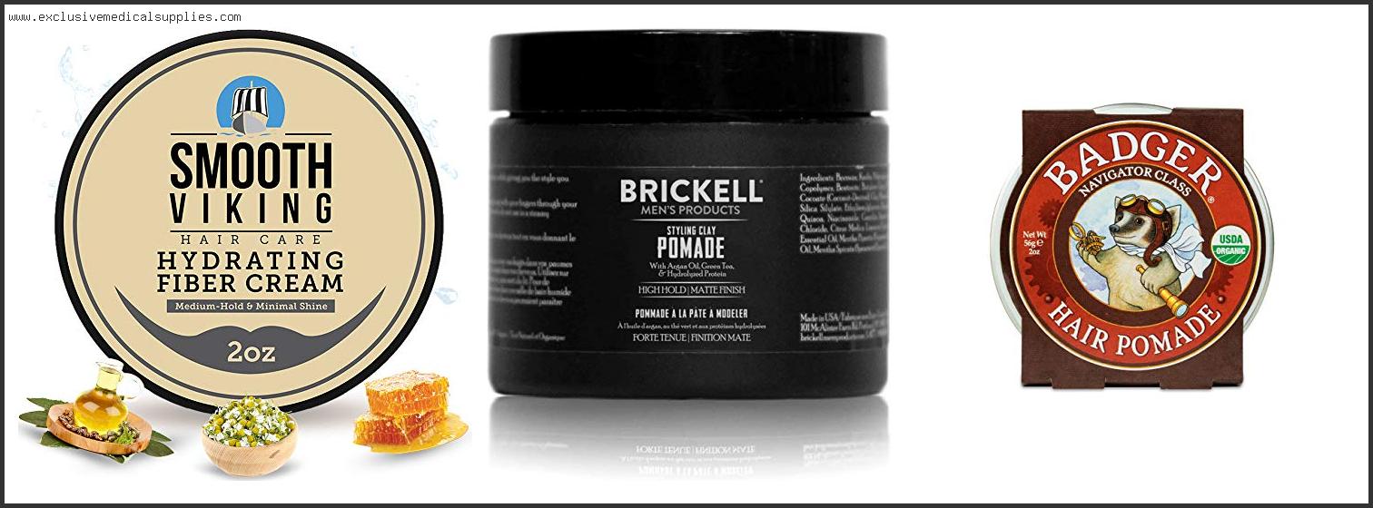 Best Natural Men's Hair Pomade