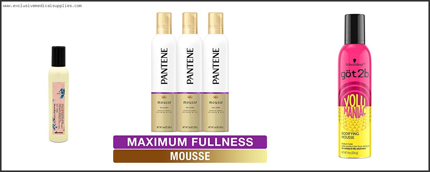 Best Mousse Hair Volume