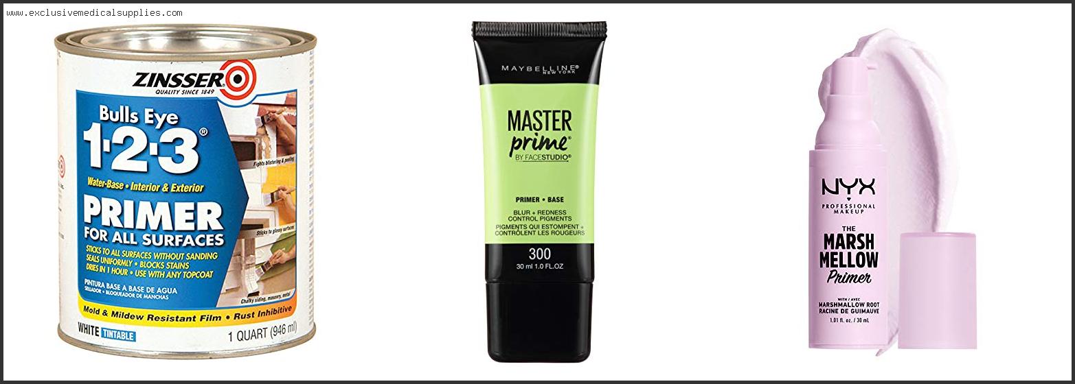 Best Primer To Use With Water Based Foundation