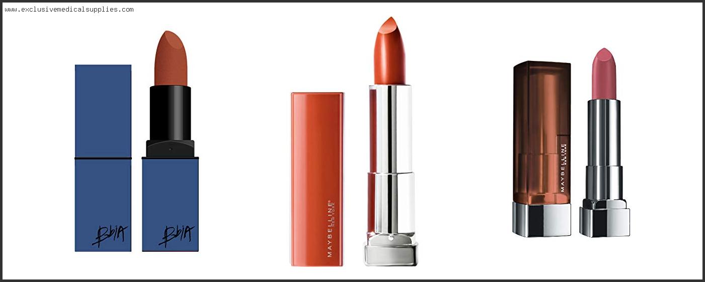Best Orange Lipstick For Brown Skin